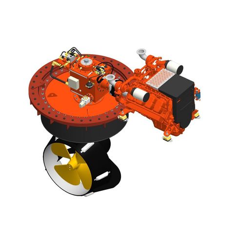 Propulsore azimutale - Diesel-direct - VETH PROPULSION - per nave / idraulico / Z-drive