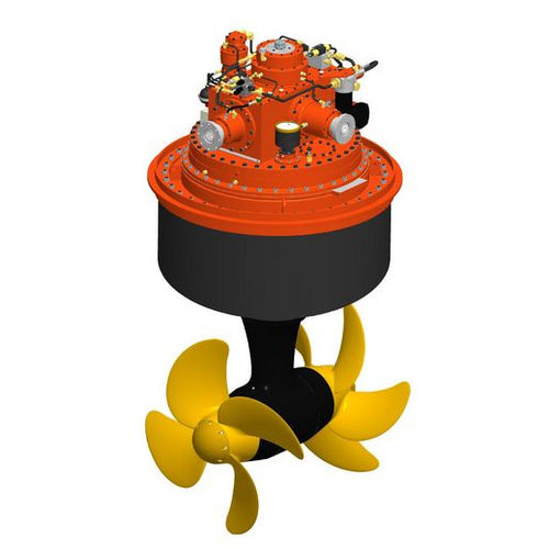 Propulsore azimutale - Hybrid  - VETH PROPULSION - per nave / con motore diesel / controrotante