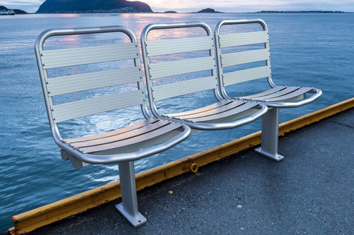 Sedile per nave passeggeri - WM 900 OUTDOOR - West Mekan - 3 posti