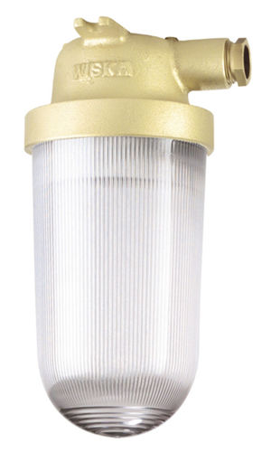 Lampada da interno - PC-GLOBE LONG - WISKA Hoppmann GmbH - per nave / a lampada fluorescente / in ottone