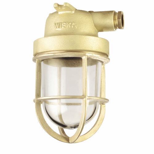 Lampada da interno - WISKA Hoppmann GmbH - per nave / a incandescenza / in ottone
