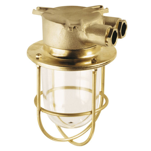 Lampada da interno - COVER GLASS - WISKA Hoppmann GmbH - per nave / a incandescenza / in ottone