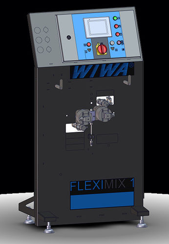 Macchina per polverizzazione di pittura multicomponente - FLEXIMIX 1 ND - WIWA Wilhelm Wagner - per cantiere navale