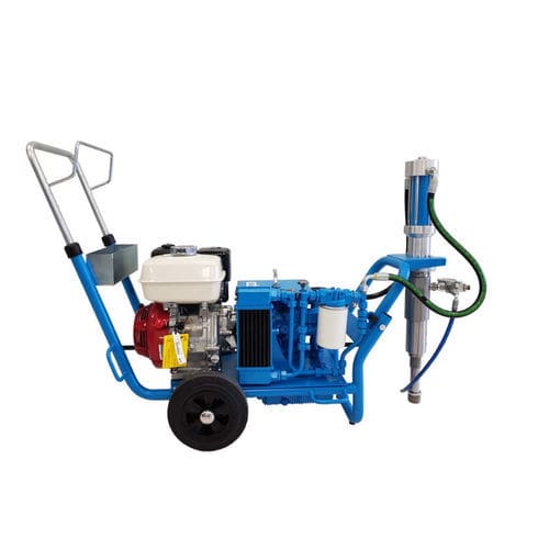 Macchina per polverizzazione di pittura mobile - WIWA HYDRO PX G - WIWA Wilhelm Wagner - per cantiere navale