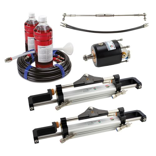 Timoneria per motore fuoribordo - MF255WTS-TDF - Hydrodrive - Techno Italia Ltd - idraulica