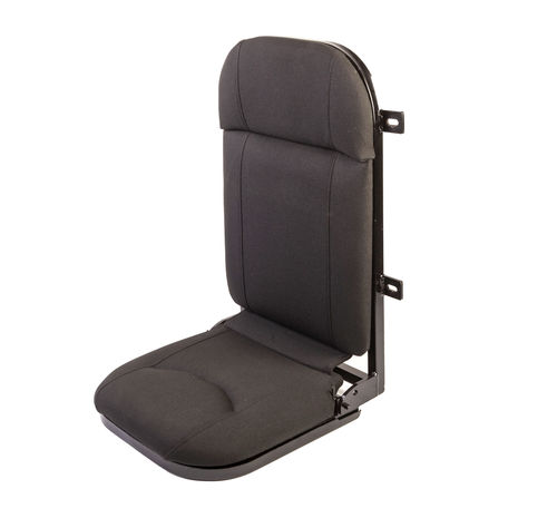 Sedile per barca - Flip-up - SCOT SEAT KPM MARINE - ribaltabile / 1 posto / nero