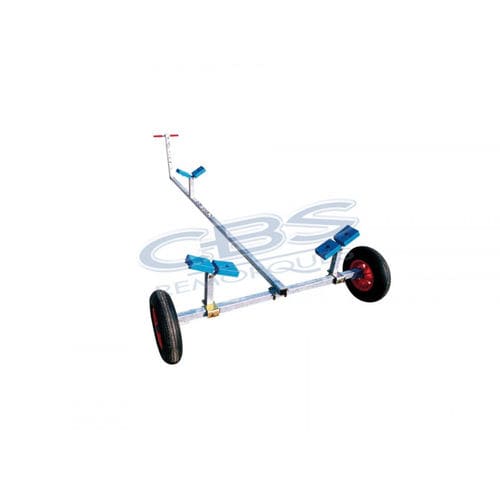 Carrello di varo - CBS CO - sarl CBS Remorques - per barca / in acciaio