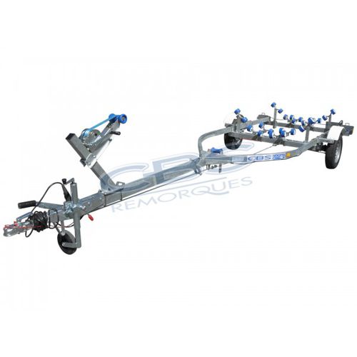 Carrello per barca - M0550F - sarl CBS Remorques - a un asse / a rulli