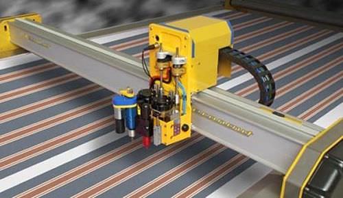Banco da taglio CNC - Elektron B2 - AERONAUT - per cantiere navale