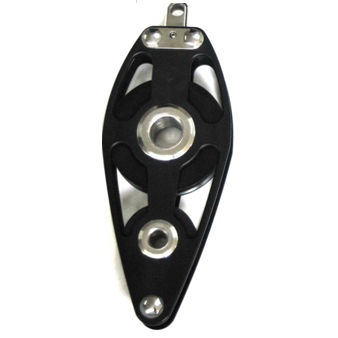 Bozzello singolo - 1304 - Admiral Marine Equipment - a violino / con arricavo / ø max. cima: 22 mm