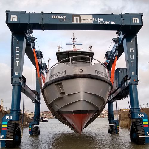 Travel lift a ruote indipendenti - BL160TL CROC  - BOAT LIFT - controllato a distanza / anfibio