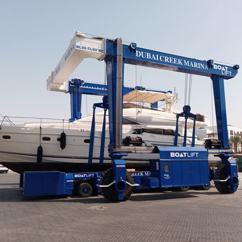 Travel lift controllato a distanza - BL90TL-90°RC - BOAT LIFT - a ruote indipendenti / per carichi pesanti / di sollevamento
