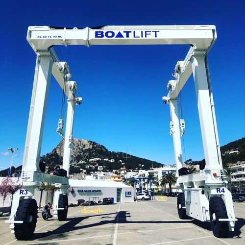 Travel lift controllato a distanza - BL60TL-90°RC - BOAT LIFT - a ruote indipendenti / di sollevamento