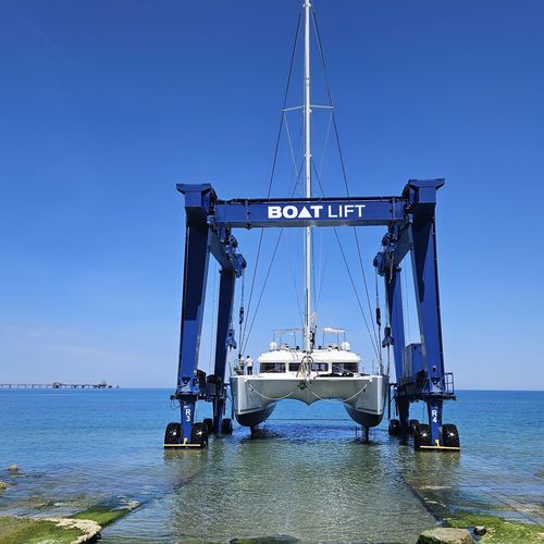 Travel lift controllato a distanza - BL220TL CROC - BOAT LIFT - anfibio