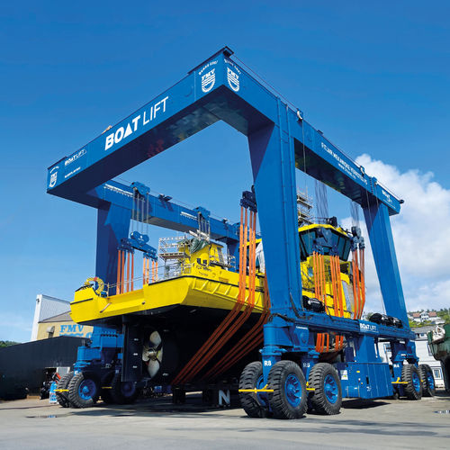 Travel lift controllato a distanza - BL820TL-90°DSC - BOAT LIFT - per carichi pesanti / di sollevamento