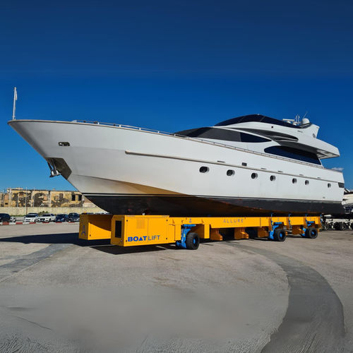 Carrello di movimentazione pesante - BL100MSA-90° - BOAT LIFT - per barca / tandem / idraulico