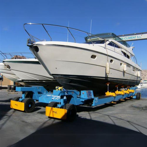 Carrello per movimentazione - BL40M-90° - BOAT LIFT - per cantiere navale / tandem / idraulico