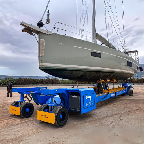 Carrello per movimentazione - BL45MA-90°DSC - BOAT LIFT - per cantiere navale / controllato a distanza / semovente
