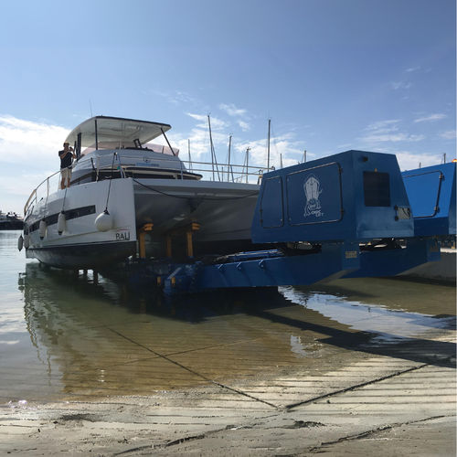 Carrello per varo - BL45MA-CROC - BOAT LIFT - per movimentazione / per cantiere navale / idraulico