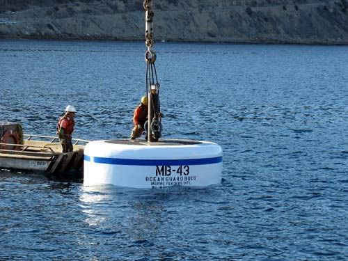 Boa di ancoraggio - MB - Marine Fenders International - per terminale portuario / in uretano
