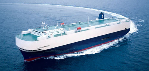 Nave cargo car carrier - POSITIVE PASSION - MITSUBISHI HEAVY INDUSTRIES - Ship & Ocean