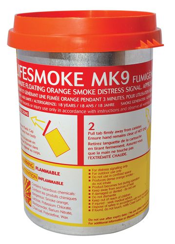 Fumogeno flottante - MK9 - 9537000 - PainsWessex - per nave / SOLAS / MED