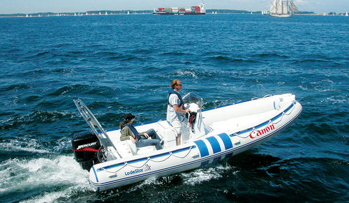 Gommone fuoribordo - 460 - LodeStar - semirigido / con console centrale / open