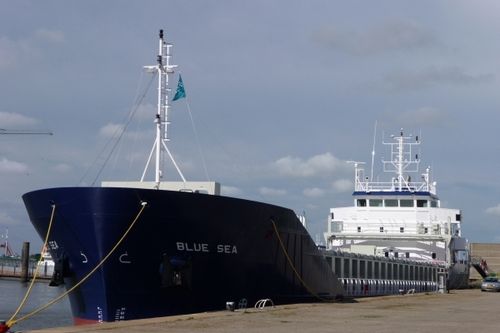 Nave cargo mini portarinfuse - mv Blue Sea - Barkmeijer Stroobos BV