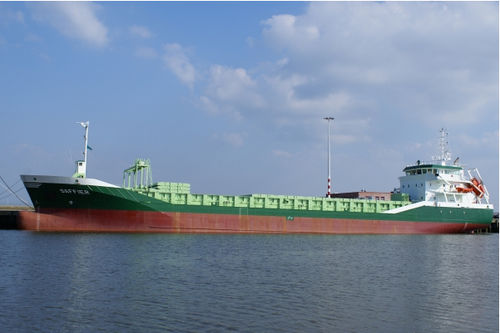 Nave cargo mini portarinfuse - MV SAFFIER - Barkmeijer Stroobos BV