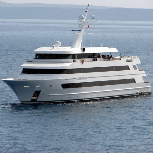 Mega-yacht da crociera - Caspian Star - Brodosplit Shipyard - con cabina di pilotaggio / con 6 cabine / in acciaio