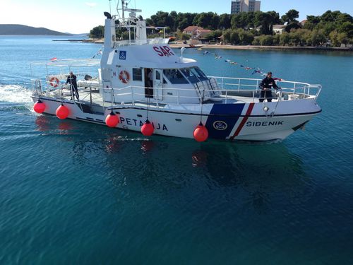 Barca professionale nave di ricerca e salvataggio - POJIŠAN - Brodosplit Shipyard - diesel / in acciaio / Croatian Register of Shipping