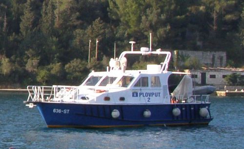 Barca professionale patrol boat - PLOVPUT - Brodosplit Shipyard - pilotina / diesel / Croatian Register of Shipping