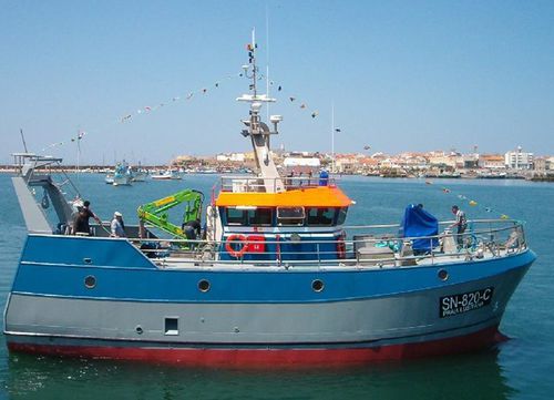 Barca professionale peschereccio a strascico - 17 - Estaleiros Navais de Peniche - entrobordo / in acciaio
