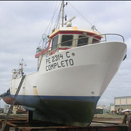 Barca professionale barca da pesca polivalente - POLYVALENT 14 - Estaleiros Navais de Peniche - entrobordo / GRP