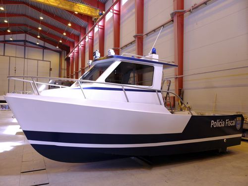 Barca professionale patrol boat - 7.5 SC - Estaleiros Navais de Peniche - fuoribordo / GRP