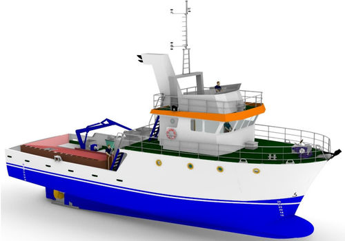 Barca da pesca professionale - Atuneiro - Estaleiros Navais de Peniche - entrobordo / in composito / in PRFV