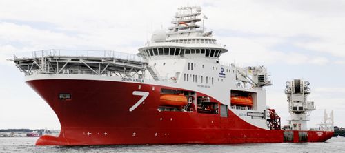 Nave di supporto offshore di supporto per immersione - SEVEN FALCON - Havyard Group