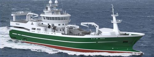 Nave da pesca professionale peschereccio a strascico - Smaragd - Havyard Group
