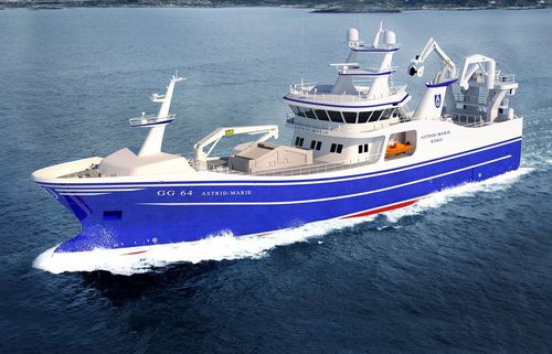 Nave da pesca professionale peschereccio a strascico - ASTRID-MARIE - Karstensens Shipyard Ltd. - DNV-GL