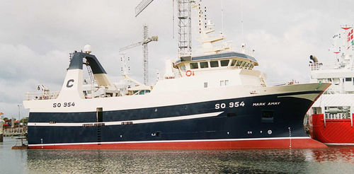 Nave da pesca professionale peschereccio a strascico - MARK AMAY - Karstensens Shipyard Ltd.
