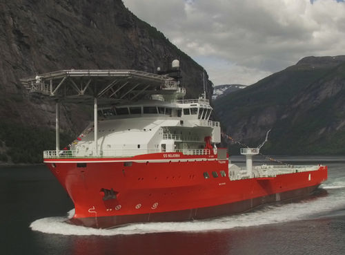 Nave di supporto per immersione - SS NUJOMA - Kleven Maritime AS