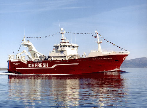Nave da pesca peschereccio a strascico - VILHELM TORSTEINSSON - Kleven Maritime AS - tonniera