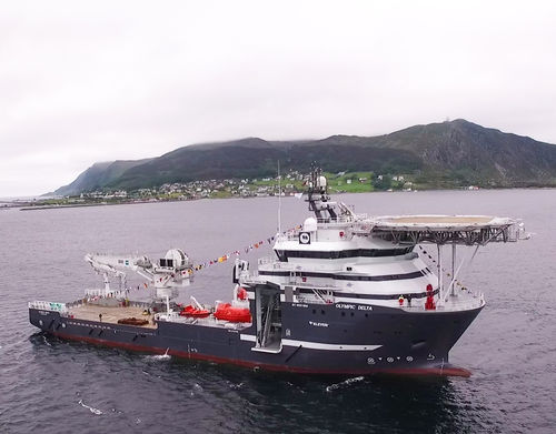 Nave di supporto offshore per costruzione - OLYMPIC DELTA - Kleven Maritime AS