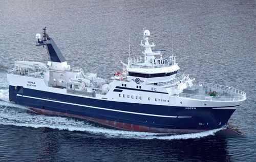 Nave da pesca peschereccio a strascico - HOPEN  - Kleven Maritime AS