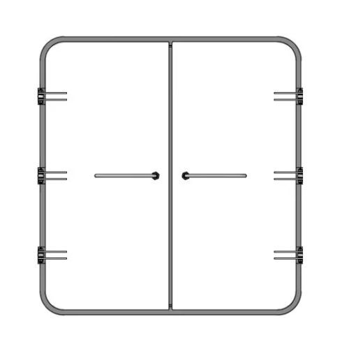 Porta per nave - WRD.D A2 - Libra-Plast AS - a tenuta d'acqua / doppia / in alluminio