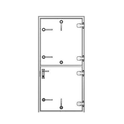 Porta per nave - SLD.H A2 - Libra-Plast AS - a tenuta d'acqua / in alluminio