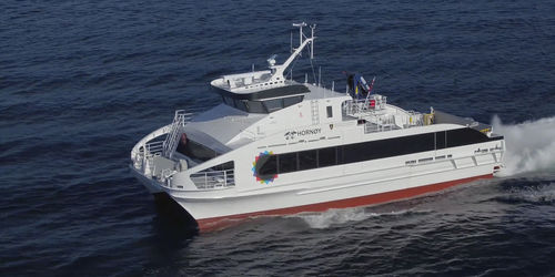 Traghetto passeggeri catamarano - M/S "Hornøy" - Oma Baatbyggeri AS
