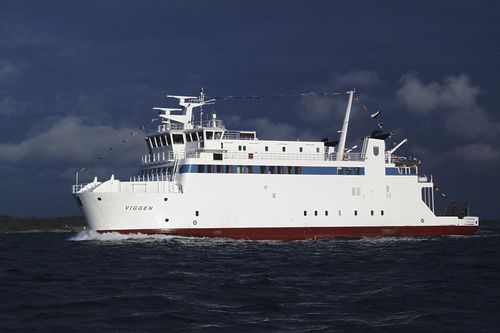 Traghetto passeggeri di acciaio - Viggen - UKI Workboat - ice-class