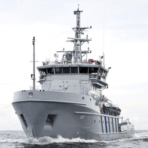 Nave polivalente pattugliatore - Kindral Kurvits - UKI Workboat - Lloyd’s Register of Shipping / in acciaio