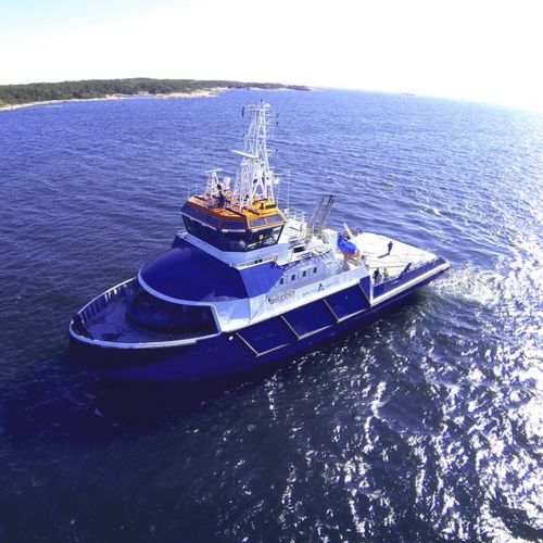 Rimorchiatore a spinta rompighiaccio - Ahto - UKI Workboat - Bureau Veritas / in acciaio